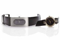 Lot 149 - LADY'S GOLD PLATED GUCCI WRISTWATCH model...