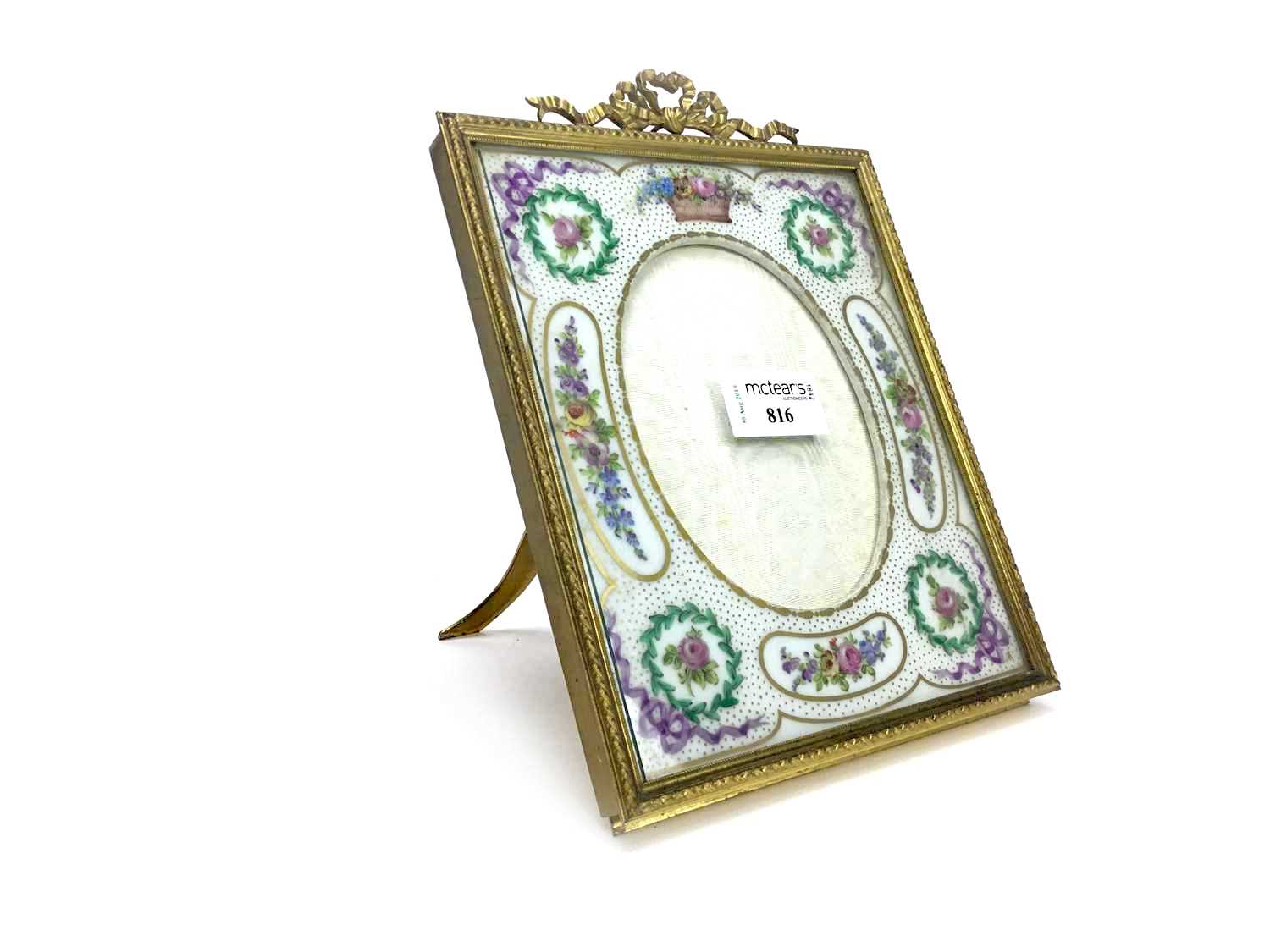 Lot 816 - A LATE VICTORIAN PHOTOGRAPH FRAME