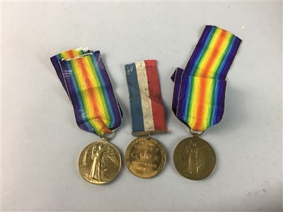Lot 114 - TWO WWI CIVILISATION MEDALS AND OTHER MEDALS