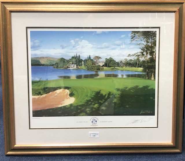 Lot 128 - 17TH GREEN 'THE BAY' AFTER GRAEME BAXTER
