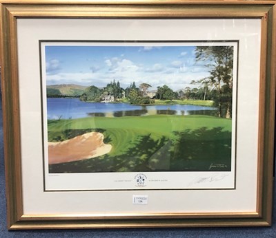 Lot 128 - 17TH GREEN 'THE BAY' AFTER GRAEME BAXTER