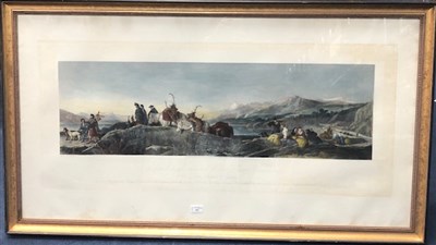 Lot 295 - A LARGE ENGRAVING AFTER EDWIN LANDSEER