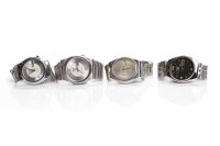 Lot 162 - LOT OF FOUR GENTLEMAN'S SEIKO 5 AUTOMATIC...