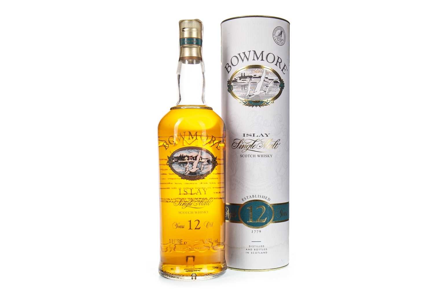 Lot 150 - BOWMORE AGED 12 YEARS SCREEN PRINT ONE LITRE