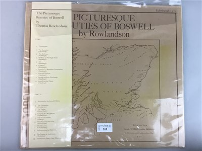 Lot 313 - A FACSIMILIE OF THE PICTURESQUE BEAUTIES OF BOSWELL