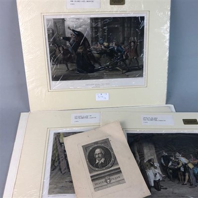 Lot 316 - A LOT OF PRINTS OF SHAKESPEAREAN INTEREST