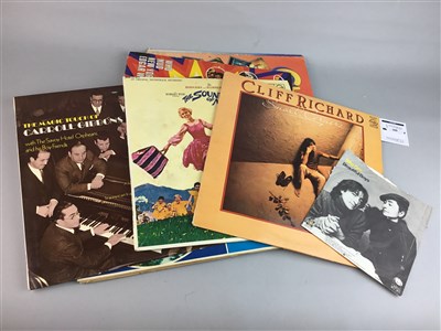 Lot 300 - A COLLECTION OF VINYL RECORDS INCLUDING CLIFF RICHARD AND JOHN LENNON