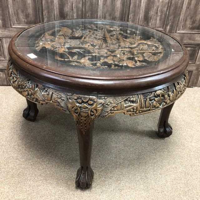 Lot 1026 - A CHINESE NEST OF TABLES