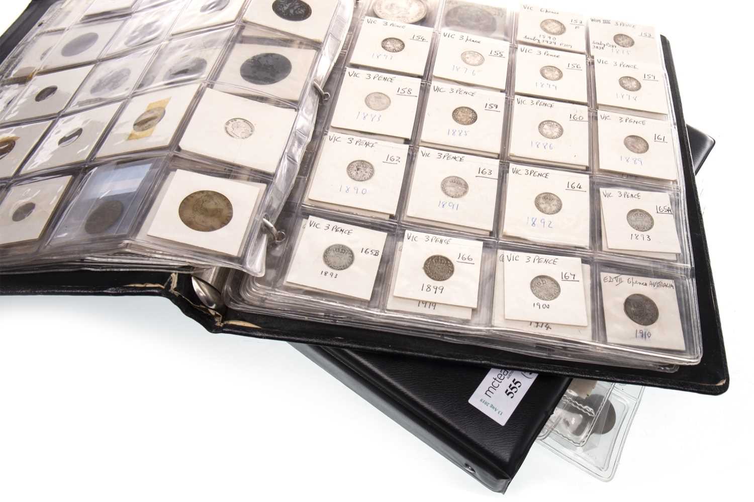 Lot 555 - A LARGE COLLECTION OF BRITISH AND INTERNATIONAL COINS