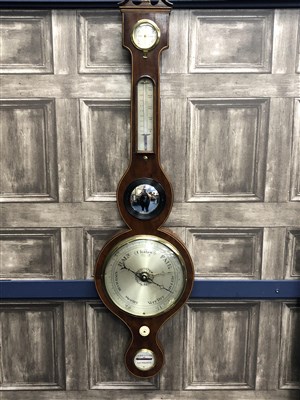 Lot 367 - A BAROMETER AND TWO COAL SCUTTLES