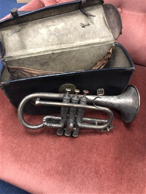 Lot 387 - TWO CASED TRUMPETS