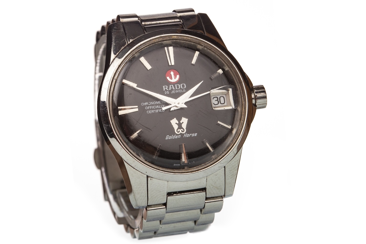 Lot 795 A GENTLEMAN S RADO GOLDEN HORSE WATCH