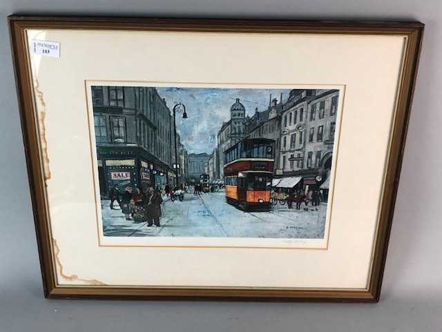 Lot 103 - A SIGNED PRINT BY BETTY STIRLING