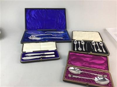 Lot 92 - A GROUP OF SILVER AND PLATED WARE