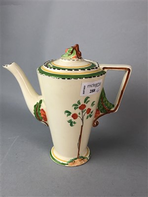 Lot 288 - A ROYAL CROWN DERBY PART TEA SERVICE AND OTHER DECORATIVE CERAMICS