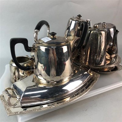 Lot 77 - A COLLECTION OF SILVER PLATED WARE