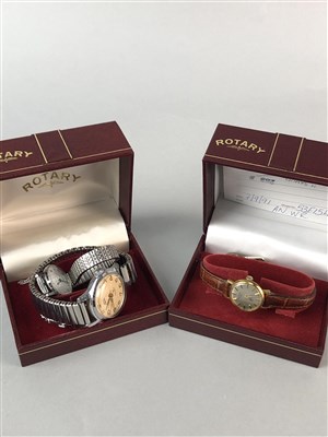 Lot 159 - A COLLECTION OF SEVEN WRIST WATCHES
