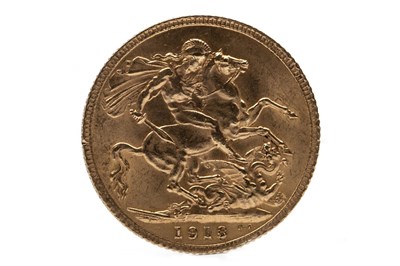 Lot 607 - GOLD SOVEREIGN, 1913