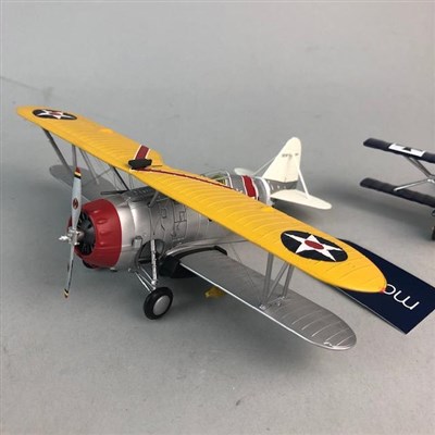 Lot 75 - A GROUP OF CORGI AND OTHER DIE CAST MODEL PLANES