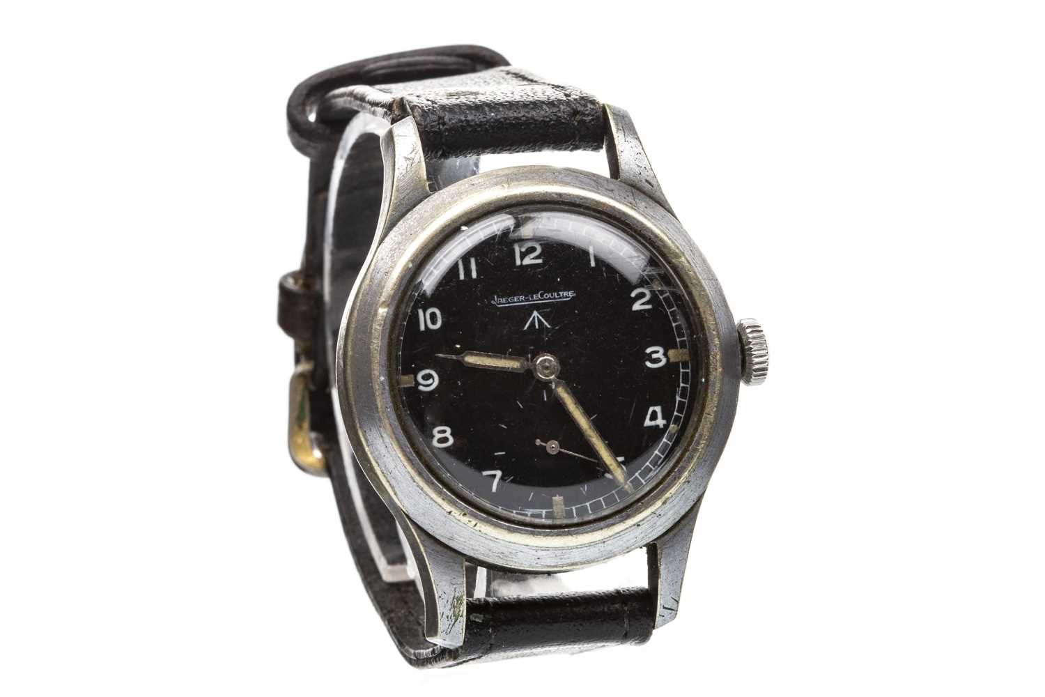 Lot 759 - A JAEGER LE COULTRE MILITARY ISSUE WATCH