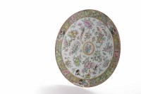Lot 669 - LATE 19TH CENTURY CHINESE FAMILLE ROSE CHARGER...