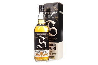 Lot 3 - SPRINGBANK 12 YEARS OLD