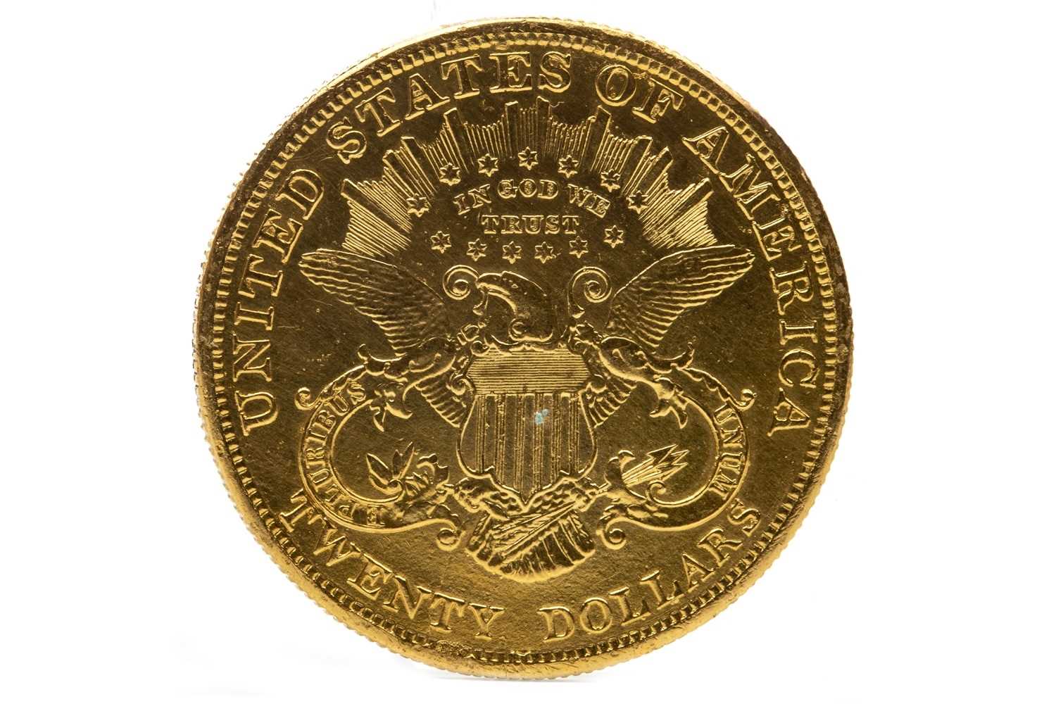 Lot 619 - A USA GOLD $20 COIN, 1904