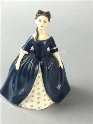 Lot 379 - A ROYAL DOULTON FIGURE OF ‘DEBBIE’AND FOUR OTHER ROYAL DOULTON FIGURES