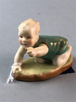 Lot 384 - A ROYAL WORCESTER FIGURE OF ‘MICHAEL MODELLED BY FG DOUGHTY