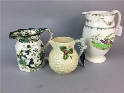 Lot 481 - A COPELAND SPODE BOWL AND OTHER DECORATIVE CERAMICS