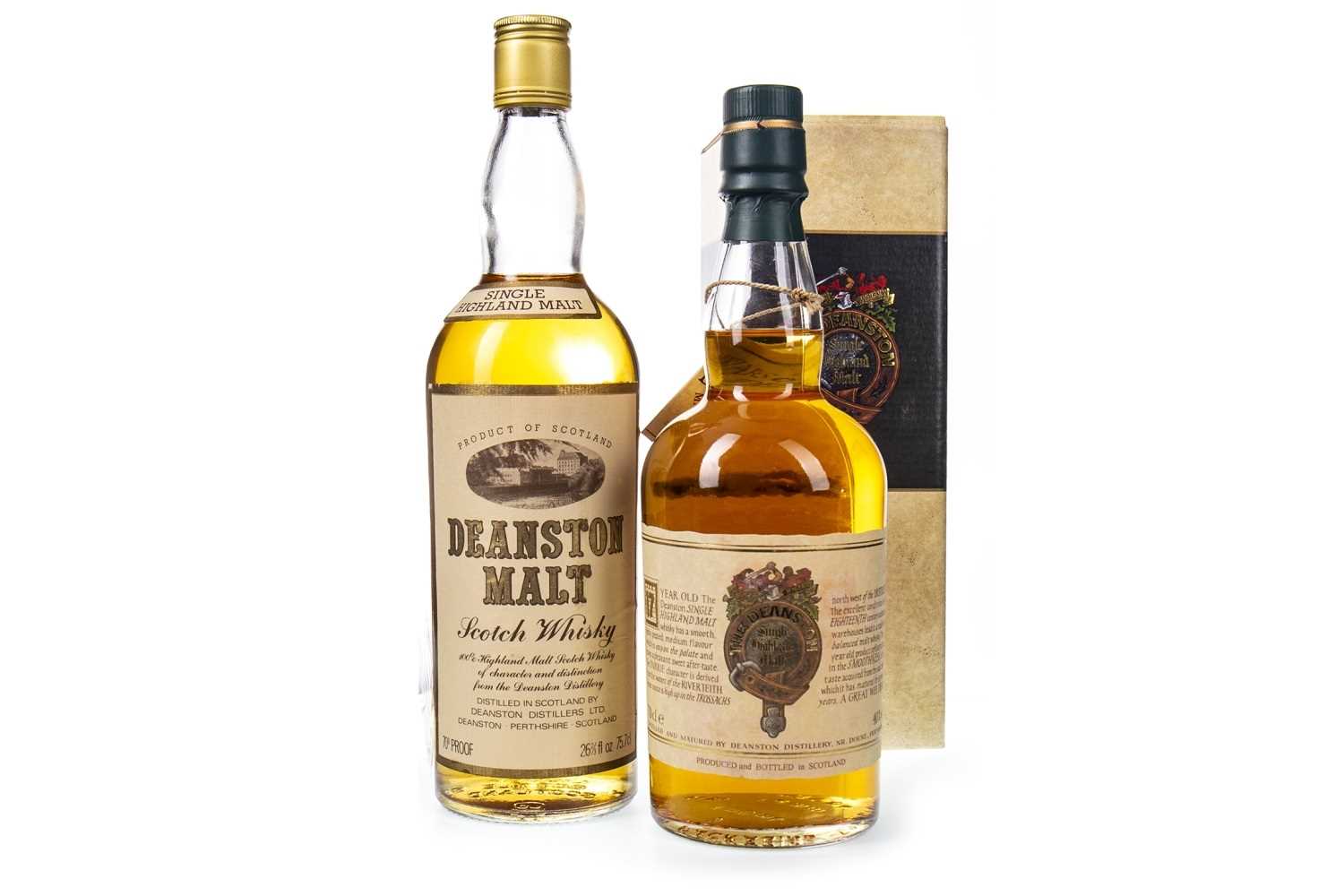Lot 390 - DEANTSON MALT AND 17 YEARS OLD