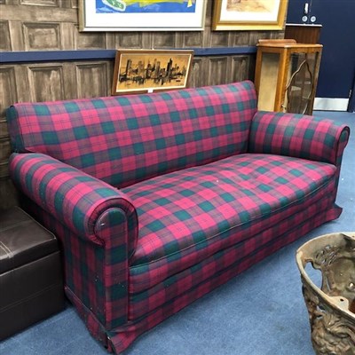 Lot 325 - A MODERN THREE SEATER SOFA