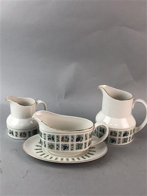 Lot 406 - A ROYAL DOULTON 'TAPESTRY' PATTERN PART DINNER SERVICE