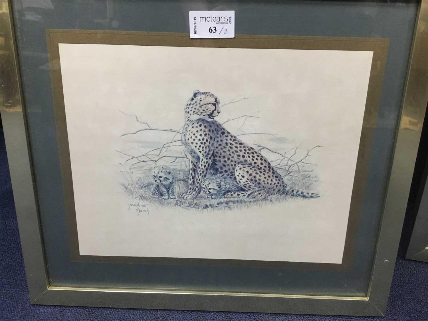 Lot 63 - A LOT OF TWO PRINTS AFTER JOEL KIRK AND JOSEPHINE MARSH
