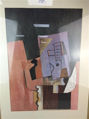 Lot 60 - ABSTRACT, A PRINT AFTER PICASSO