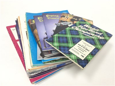 Lot 81 - A LOT OF MAGAZINES ON PIPING