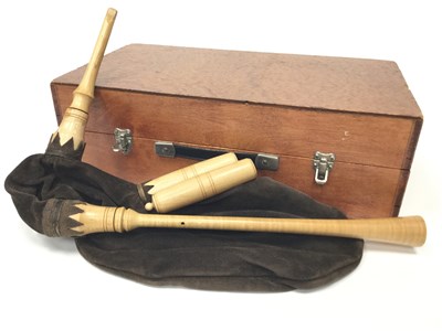 Lot 83 - A SET OF BAGPIPES OF POSSIBLE ENGLISH ORIGIN