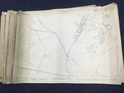 Lot 38 - A  LOT OF EARLY 20TH CENTURY SURVEY MAPS OF GLASGOW