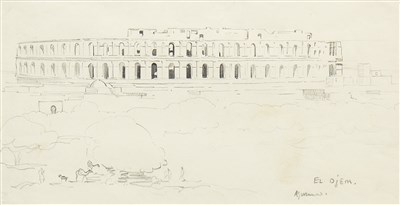 Lot 656 - A PAIR OF PENCIL SKETCHES BY ALEXANDER GRAHAM MUNRO