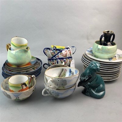 Lot 111 - A GROUP OF JAPANESE AND OTHER CERAMICS