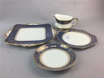 Lot 105 - A LOT OF TWO TEA SERVICES AND OTHER CERAMICS
