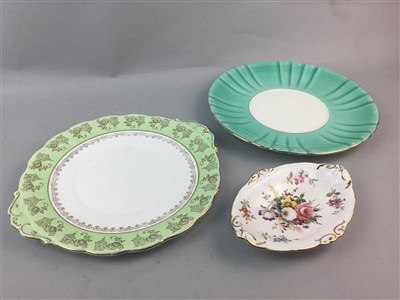 Lot 105 - A LOT OF TWO TEA SERVICES AND OTHER CERAMICS
