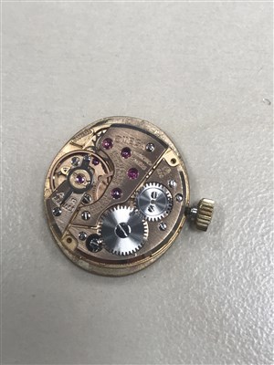 Lot 797 - A LADY'S OMEGA GOLD WATCH