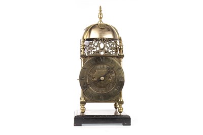 Lot 1411 - A 17TH CENTURY AND LATER LANTERN CLOCK BY JEFFREY BAYLEY