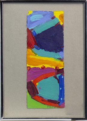 Lot 557 - ABSTRACT, AN OIL BY ANTHONY FROST