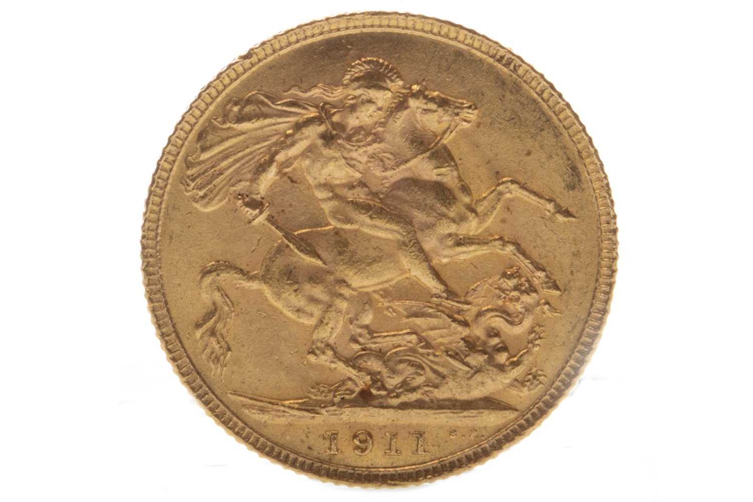 Lot 501 - A GOLD SOVEREIGN, 1911