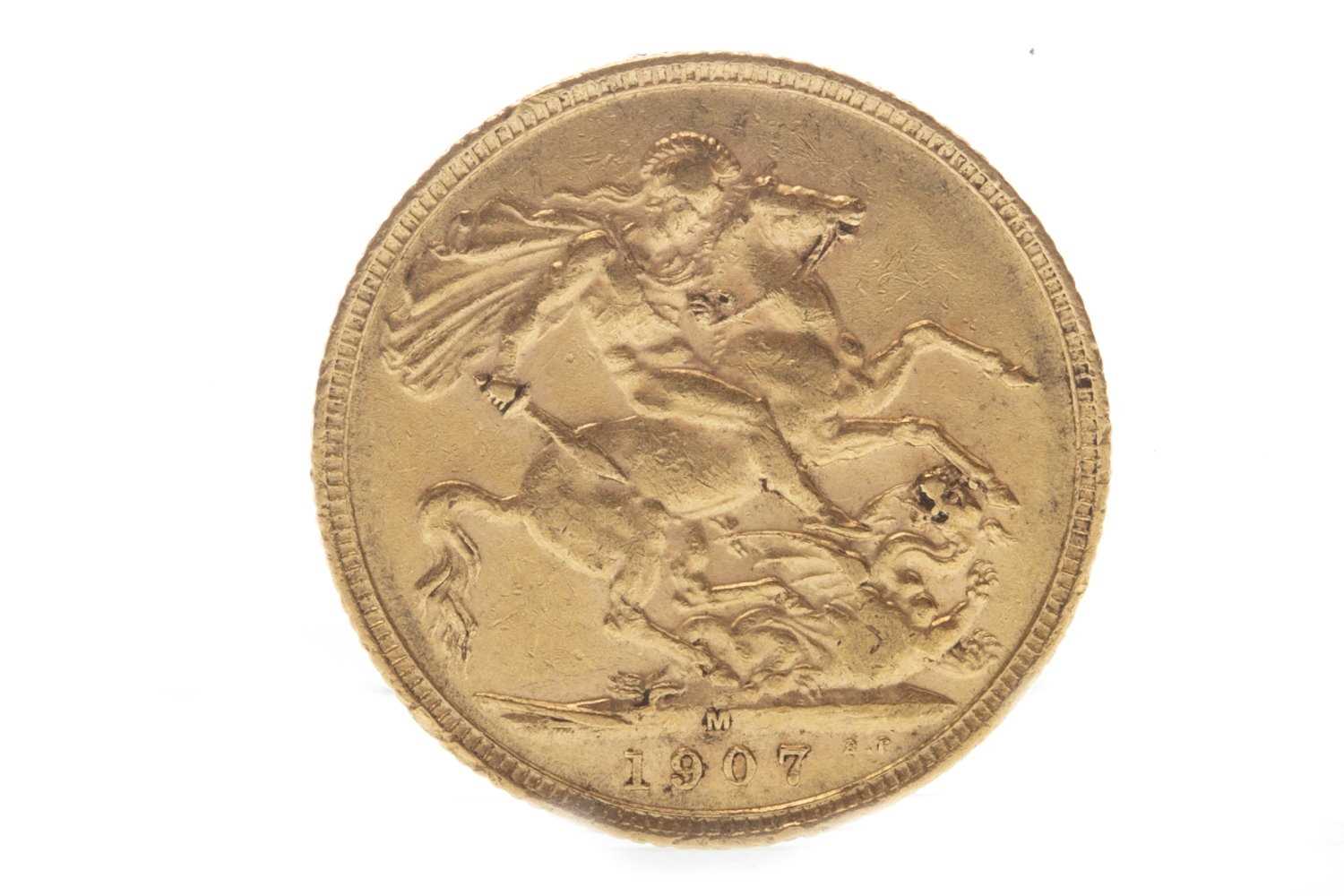 Lot 503 - A GOLD SOVEREIGN, 1907