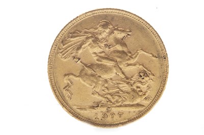 Lot 503 - A GOLD SOVEREIGN, 1907
