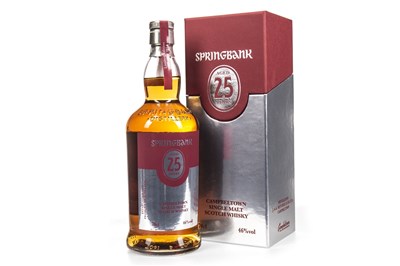 Lot 17 - SPRINGBANK AGED 25 YEARS - 2014 RELEASE