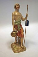 Lot 930 - NAUTILUS PORCELAIN FIGURE OF A WATER CARRIER...